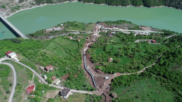 Korumalı: ORMANLI KÖYÜNDE TAŞKIN VE RUSUBAT KONTROLÜ ÇALIŞMALARI DEVAM EDİYOR