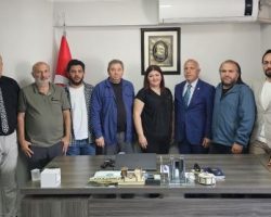Korumalı: Artvin’de yerel ve ulusal basın mensupları, Artvin Ticaret Borsası’nı ziyaret etti