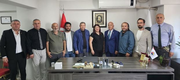 Korumalı: Artvin’de yerel ve ulusal basın mensupları, Artvin Ticaret Borsası’nı ziyaret etti