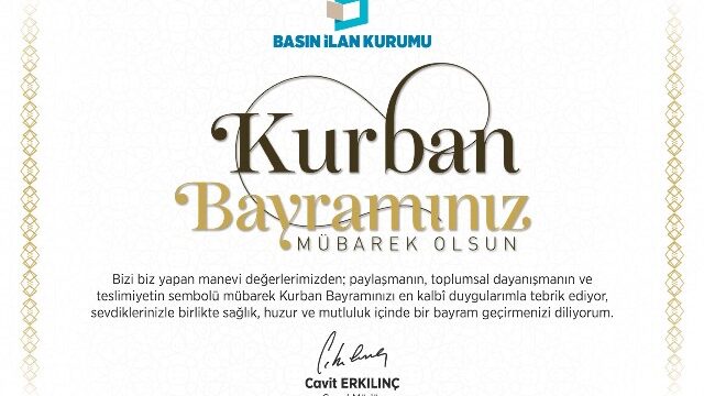 Korumalı: Kurban Bayramınız Mübarek Olsun