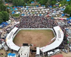 Korumalı: 44. Kafkasör Kültür, Turizm ve Sanat Festivalinin baş boğası Canpolat oldu