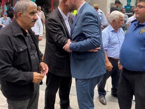 Korumalı: AK Parti Artvin İl Başkanı Aydemir, Borçka’da Taziye ziyaretlerinde bulundu