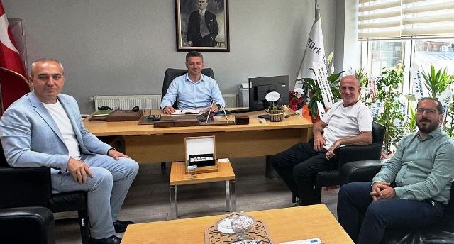 Korumalı: ASKF Başkanı Dağ, yeni atanan Türk Telekom İl Müdürünü ziyaret etti