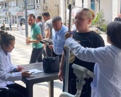 Korumalı: Hopa TSM tarafından ücretsiz boy ve kilo ölçümü yapılıyor