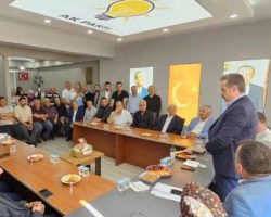 Korumalı: Milletvekili Çelik, Borçka Teşkilatını Ziyaret Etti