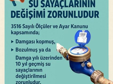 Korumalı: Belediye Başkanı Orhan, “10 yılı geçmiş, su sayaçlarının değiştirilmesinin zorunlu hale geldiğini açıkladı”