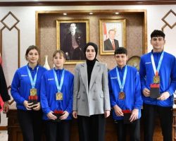 Korumalı: Kaymakam Büyükkılıç, Karatecileri Tebrik Etti