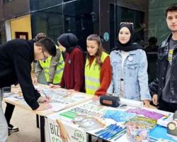 Korumalı: AÇÜ’lü Öğrenciler Yeşilay Kulübüne İlgi Gösterdiler