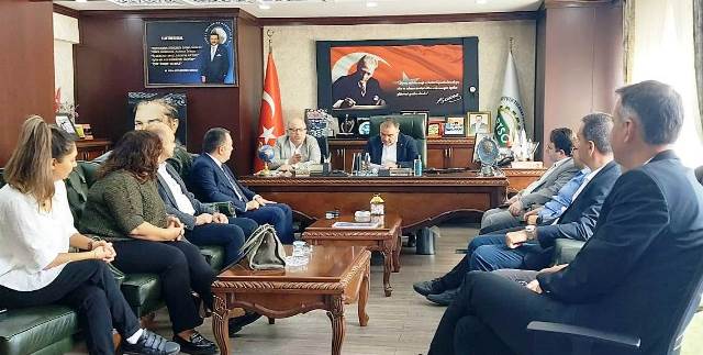 Korumalı: ARTSO Yönetim Kurulu banka şube müdürleriyle bir araya geldi