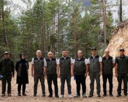 Korumalı: Artvin O.B.M. Gürsoy, Orman İşletme Müdürlüklerindeki çalışmaları yerinde inceledi