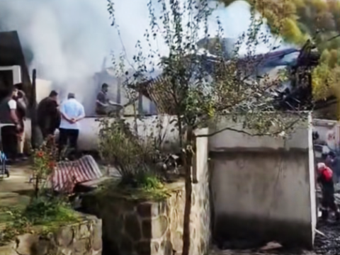 Korumalı: Fındıklı Köyünde Ev Yangını