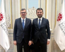 Korumalı: İletişim Başkanı Duran, Genel Müdür Çay’ı kabul etti