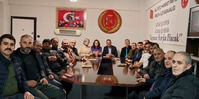 MHP Borçka İlçe Teşkilatı “ilçeye konut tahsisi” konusunda basın açıklamasında bulundu