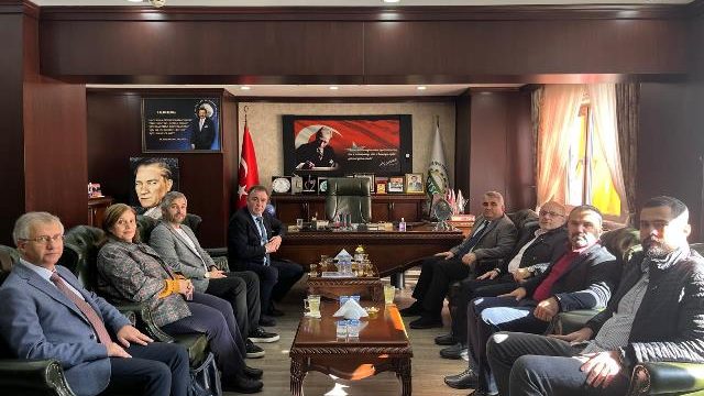 Korumalı: AÇÜ Rektörü Aydın’dan ATSO’ya ziyaret