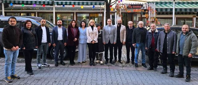 Artvin Barosu Başkanı Demiral Almalı, yerel ve ulusal basın mensuplarıyla bir araya geldi