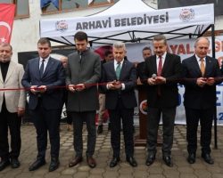 Artvin Valisi Ergün, Arhavi’de doğalgaz açılış törenine katıldı
