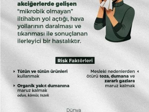 Borçka D.H. “KOAH Hastalığı” Hakkında Bilgilendirme Yaptı