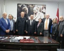İYİ Parti Teşkilatı Belediye Başkanı Orhan’ı Ziyaret Etti
