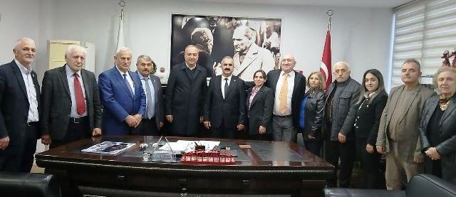 İYİ Parti Teşkilatı Belediye Başkanı Orhan’ı Ziyaret Etti