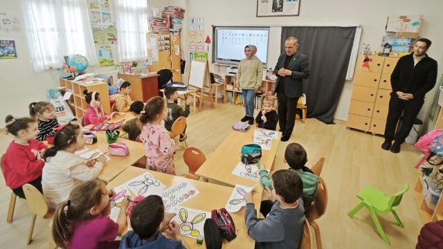 İlçe MEM Bakır, Atatürk İlkokulunu ziyaret etti
