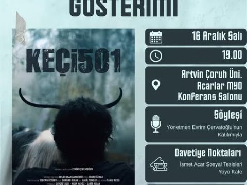 “Keçi 501” belgesel filmi, 16 Aralık Salı günü izleyiciyle buluşuyor