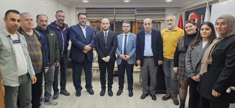 Trabzon Bölge Müdürleri Artvin ve İlçelerindeki Basın Mensuplarını Ziyaret Etti