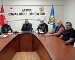 Artvin O.B.M.’de Yangın Değerlendirme ve Koordinasyon toplantısı yapıldı