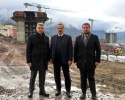 Artvin’de TOKİ Konut Projesi tüm hızla devam ediyor