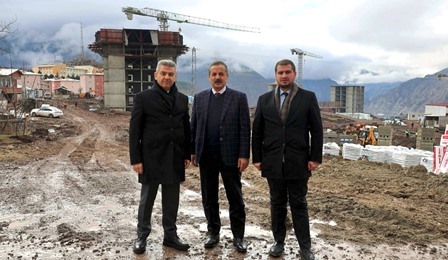 Artvin’de TOKİ Konut Projesi tüm hızla devam ediyor