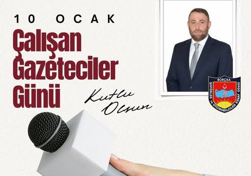 10 OCAK ÇALIŞAN GAZETECİLER GÜNÜNÜZ KUTLU OLSUN