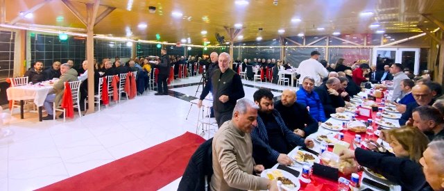 CHP Borçka Teşkilatı dayanışma gecesinde bütünleştiler