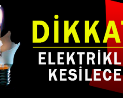 Ardanuç’ta elektrik kesintisi