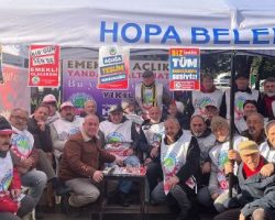 TES Hopa Şube Başkanı Aydın, “Mücadelemiz, TBMM’de emeklileri sefalete iten düzenlemelerin geçirilmesiyle sona ermeyecektir”