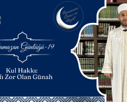 Bilgili, “Kul hakkı, affı zor olan günah”