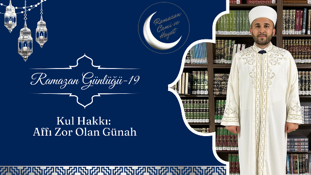 Bilgili, “Kul hakkı, affı zor olan günah”