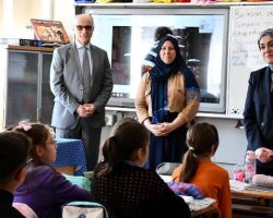 Kaymakam Büyükkılıç’tan öğrencilere ziyaret