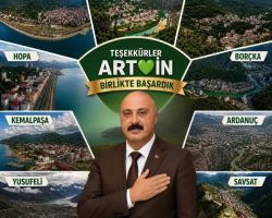 Artvin ESOB Başkanı Öngüner, yeniden başkanlığa seçildi