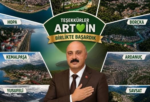 Artvin ESOB Başkanı Öngüner, yeniden başkanlığa seçildi
