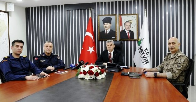 “Artvin’in Huzuru” İl Güvenlik ve Asayiş Bilgilendirme Toplantısı Gerçekleştirildi