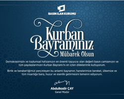 BASIN İLAN KURUMU KURBAN BAYRAMI MESAJI