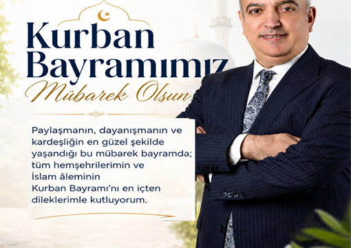 BORÇKA BELEDİYE BAŞKANLIĞI KURBAN BAYRAMI KUTLAMA MESAJI