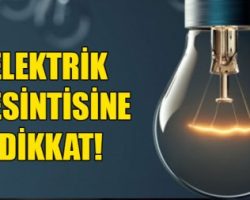 Yusufeli’nde elektrik kesintisi