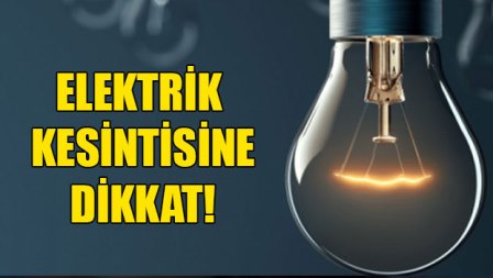 Yusufeli’nde elektrik kesintisi