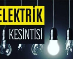 Yusufeli’nde elektrik kesintisi