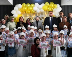 Kaymakam Büyükkılıç, Kur’an-ı Kerim’e Geçme Törenine Katıldı