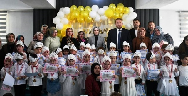 Kaymakam Büyükkılıç, Kur’an-ı Kerim’e Geçme Törenine Katıldı