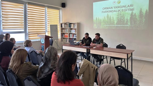 Artvin OBM’de, Orman Yangınlarına Karşı Gönüllü Eğitimleri Sürüyor