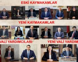 Artvin ve ilçelerinde görev değişiklikleri yapıldı