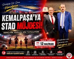KEMALPAŞA’YA MODERN STAD MÜJDESİ
