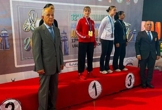 Karate sporcumuz Çamur, Mısır’da önemli bir başarıya imza attı